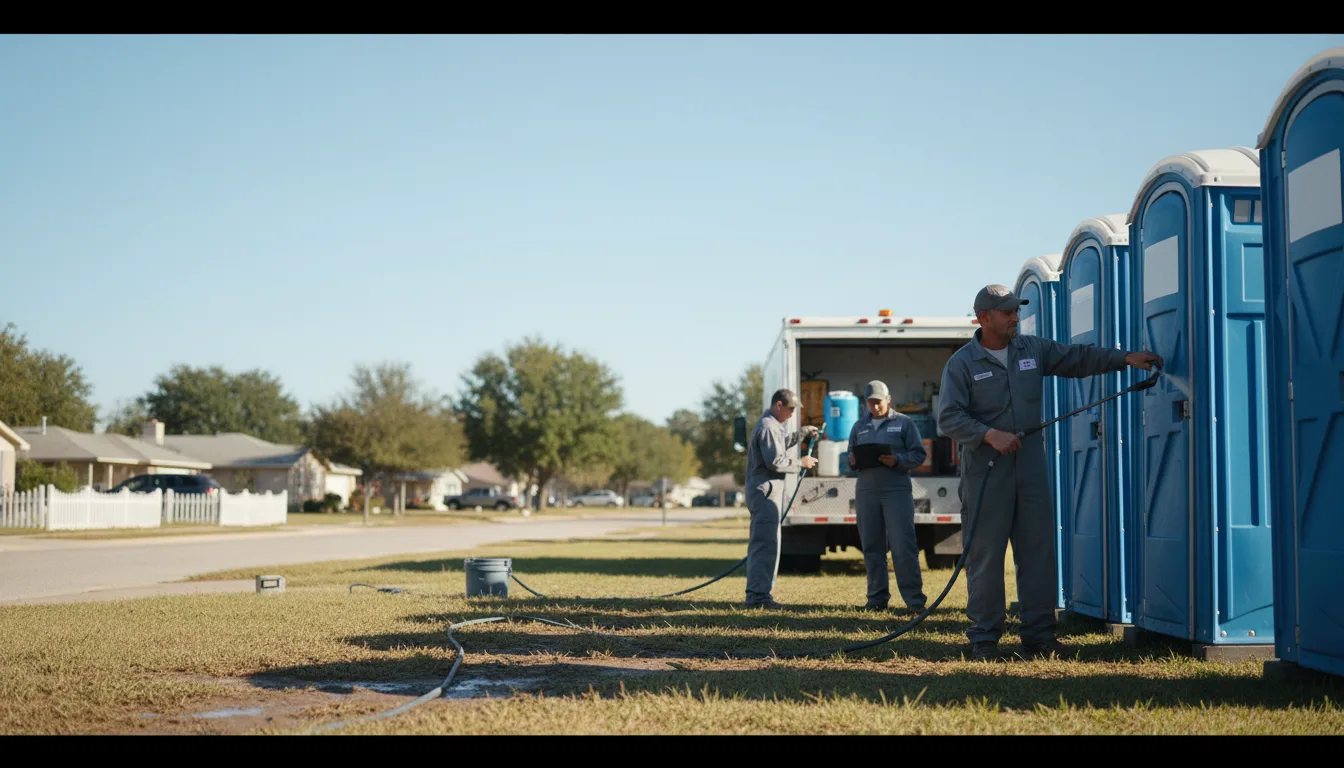 Long-Term Portable Toilet Rental in Crandall, GA near me